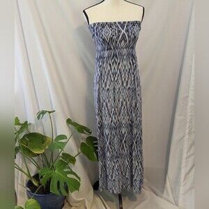 EUC - Cynthia Rowley Strapless Soft Flowy Dress - M